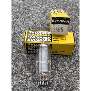12AB5 Sylvania PAIR