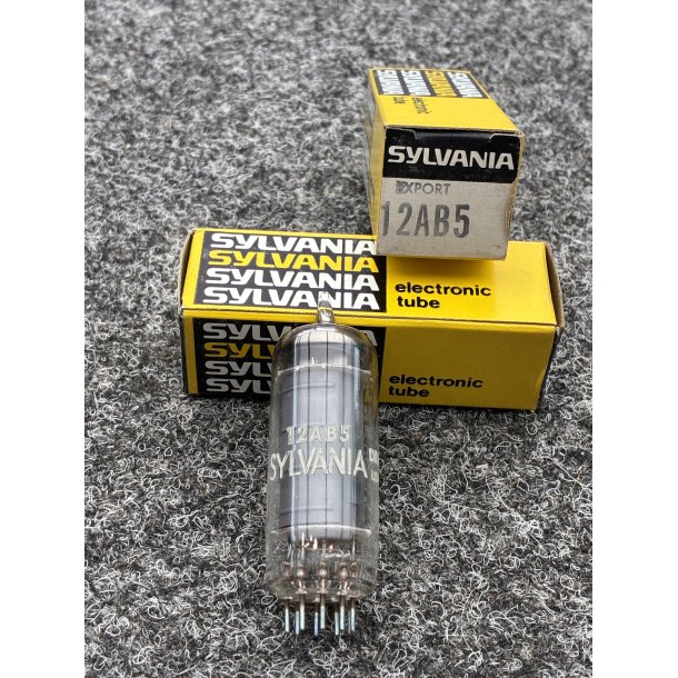 12AB5 Sylvania PAIR