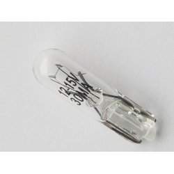 Pre 12V/30mA/0,36W, T5 glassokkel 