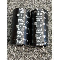 220uF/450V Nippon Chemi-Con