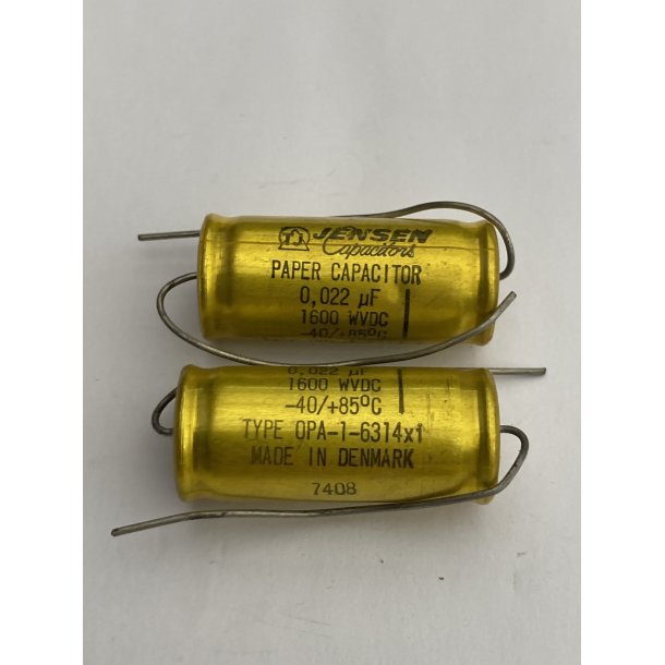 Kondensator 22nF/1600V Jensen