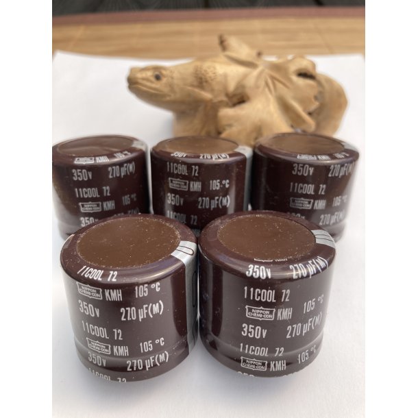 270uF/350V Nippon Chemicon