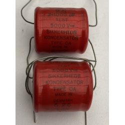 Kondensator 2x1nF/5000V Jensen