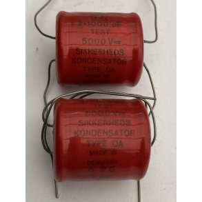 Kondensator 2x1nF/5000V Jensen