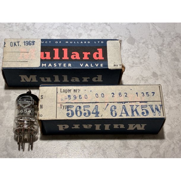 5654/6AK5W Mullard