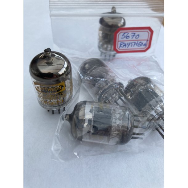 Dobbelt-Triode 5670 Raytheon