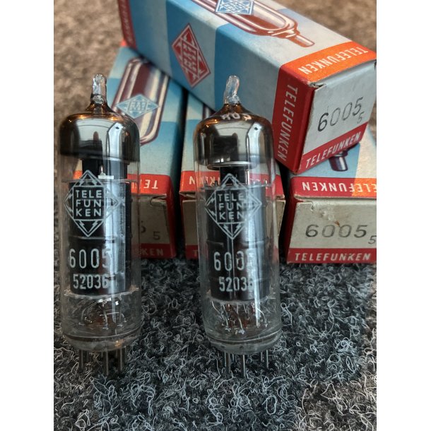 6005 / 6AQ5W Telefunken PAIR