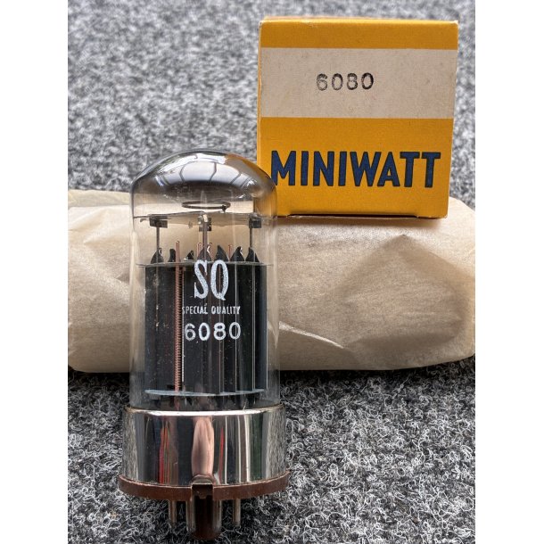6080 SQ Miniwatt (Mullard) PAIR