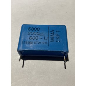 Kondensator 6,8nF/2000V Wima FKP1