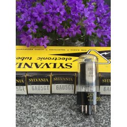 6AU5GT Sylvania PAIR