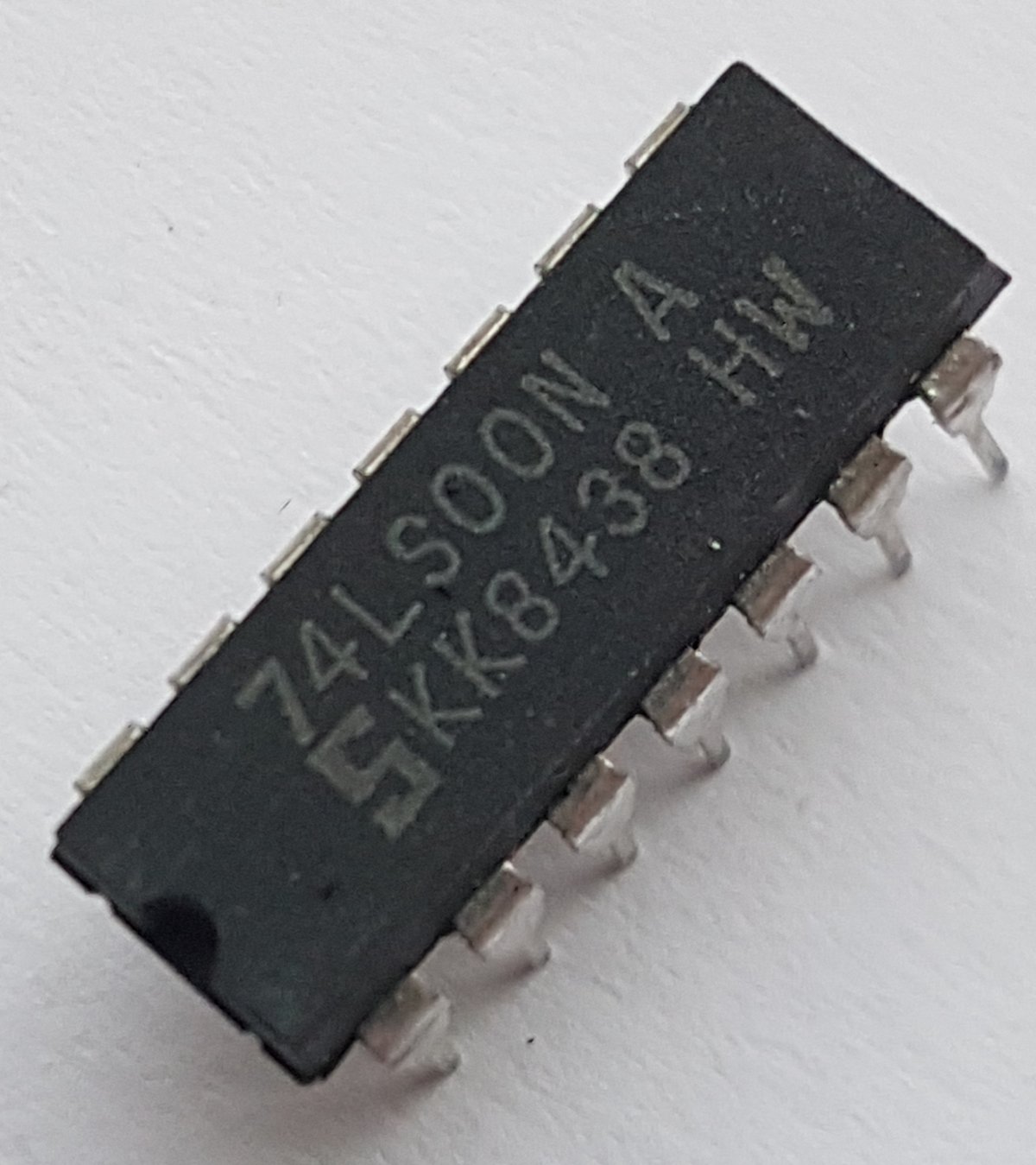DM74LS00N, DIP-14 - TTL - Bjarne Bak - Elektronik og beslægtede dele.....