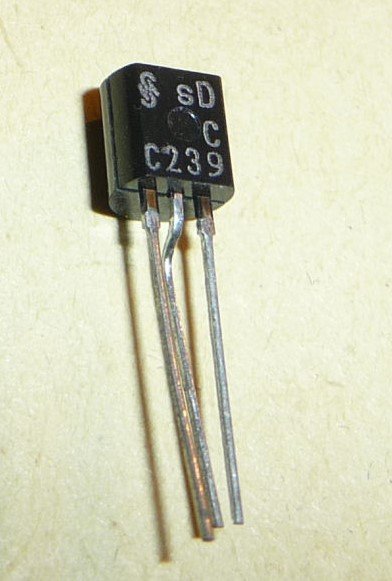 BC239C, TO-92 - Transistor - Bjarne Bak - Elektronik og beslægtede dele
