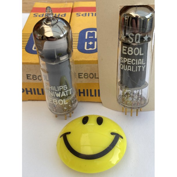 Pentode E80L-SQ Philips PAIR