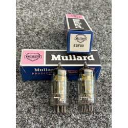 ECF80 Mullard PAIR