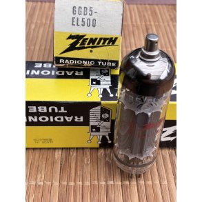 EL500/6GB5 Zenith (Mullard) PAIR