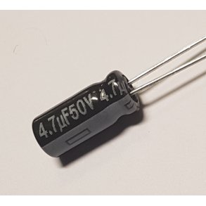 4,7uF/50V low ESR