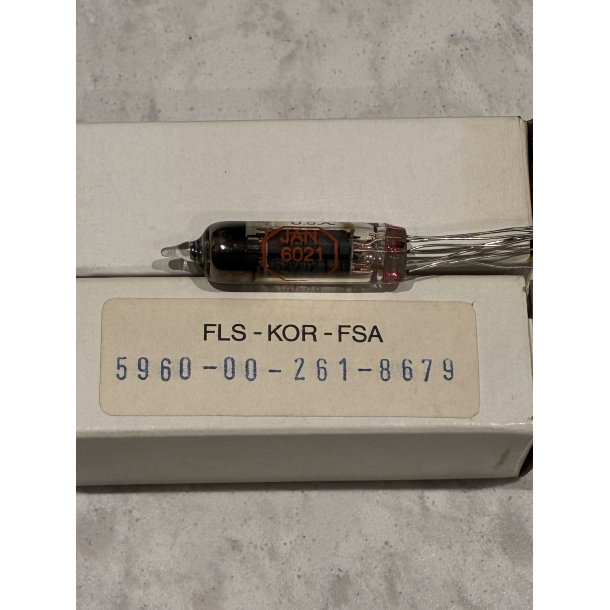 Dobbelt-Triode JAN 6021 Raytheon