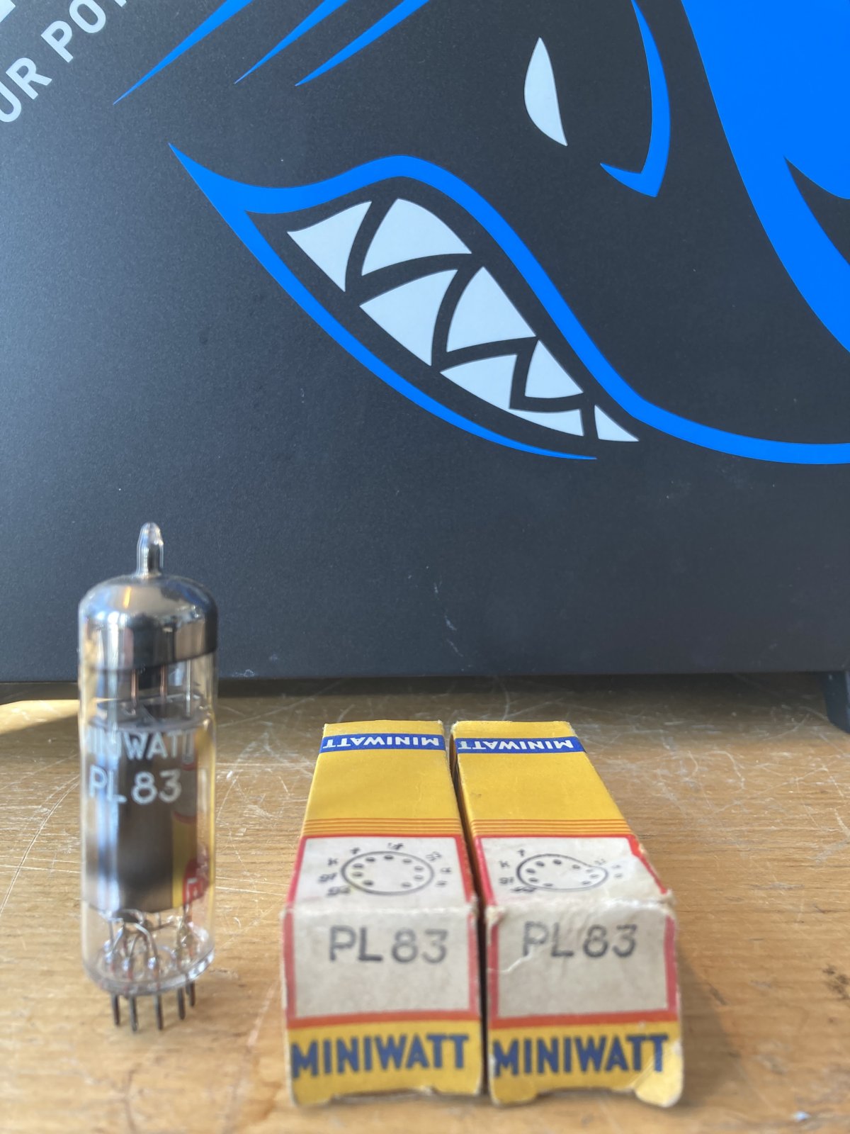 Pentode PL83 PH PAIR - P-rør - Bjarne Bak - Elektronik og beslægtede ...